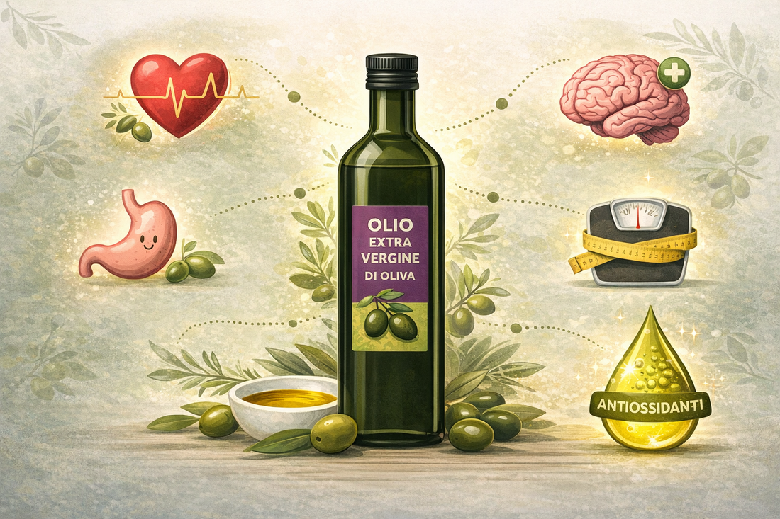 OLIO EXTRAVERGINE DI OLIVA: UN TESORO PER LA SALUTE