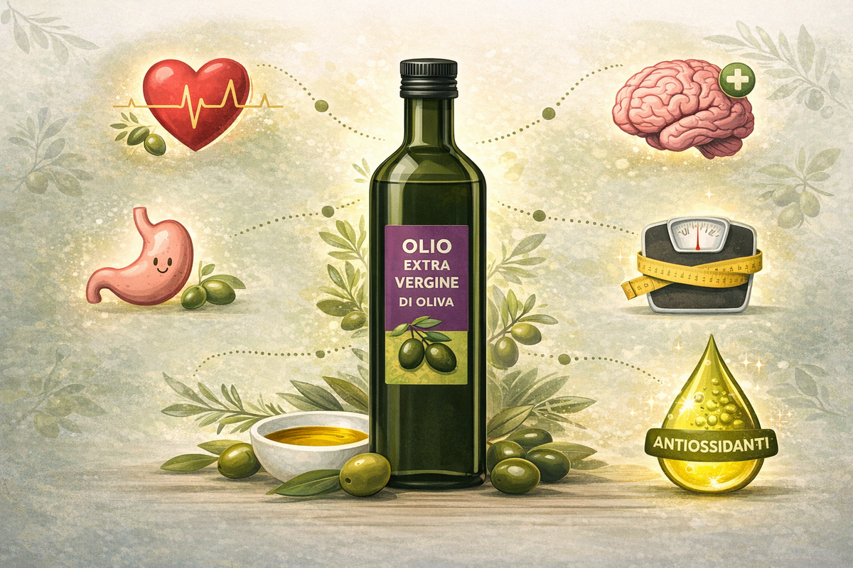 OLIO EXTRAVERGINE DI OLIVA: UN TESORO PER LA SALUTE